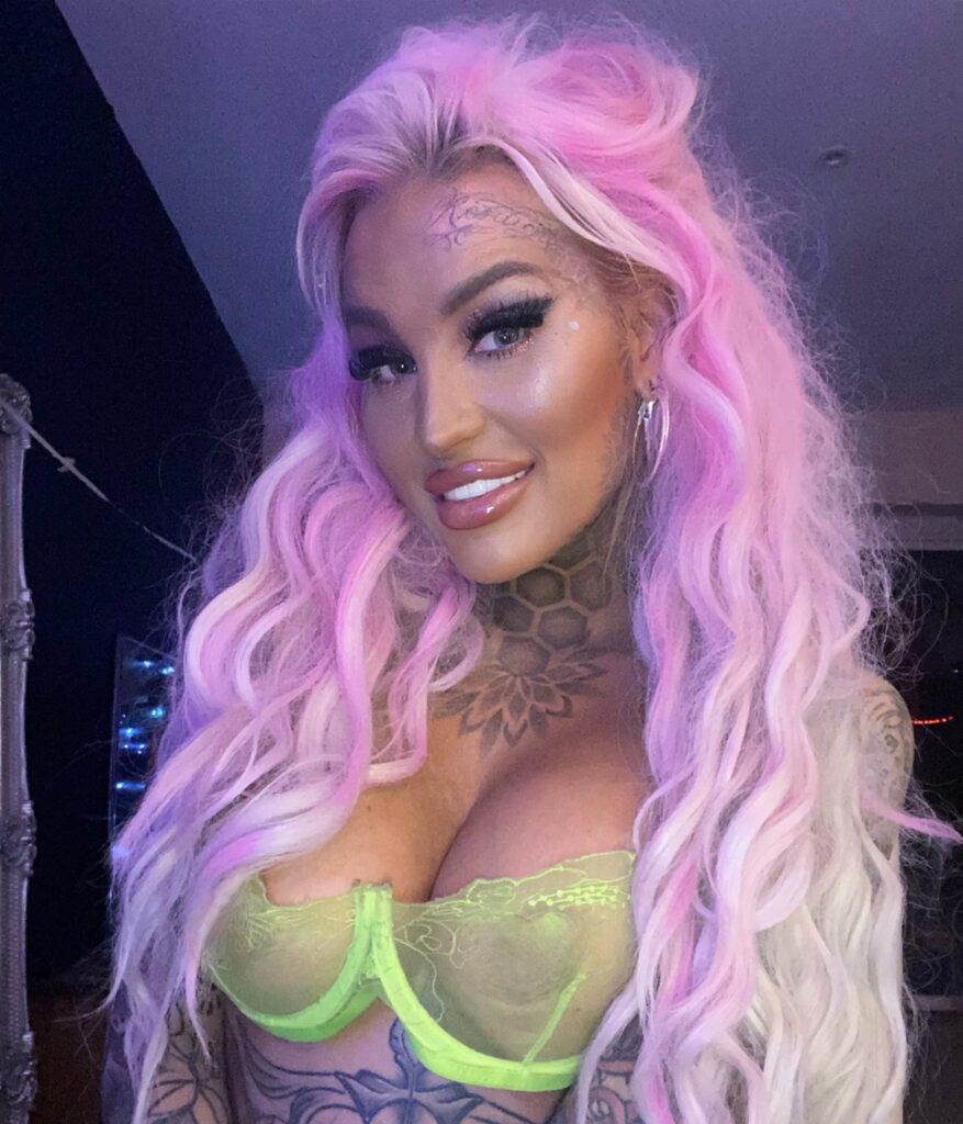 image of the british onlyfans model Inkprincess Beth with username @inkprincess96